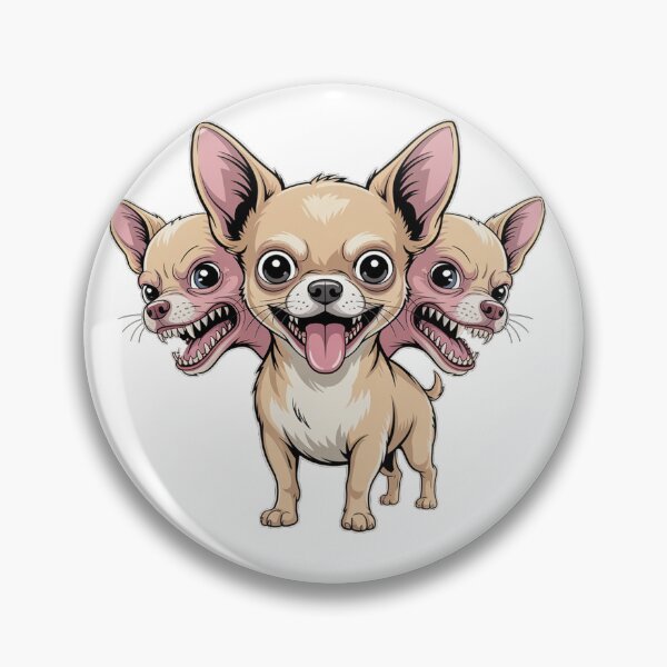 Item preview, Chihuahua Cerberus — Funny Three Headed Hellhound Design designed and sold by LoFizzy.