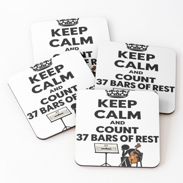Item preview, Keep Calm and Count Rest designed and sold by QuiteLiterallyX.