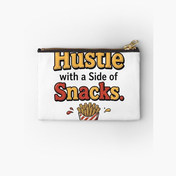 Item preview, Hustle With A Side Of Snacks  designed and sold by Geordesign.