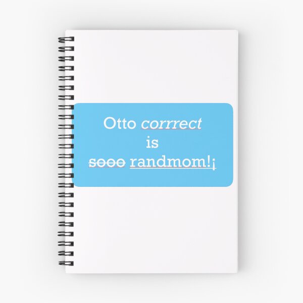 Item preview, The Menace of Auto Correct designed and sold by MAC Art&Designs.