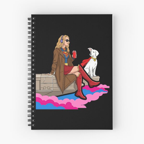 Item preview, Supergirl Punk 2026 y Krypto Puppy designed and sold by ZAINALI261914.