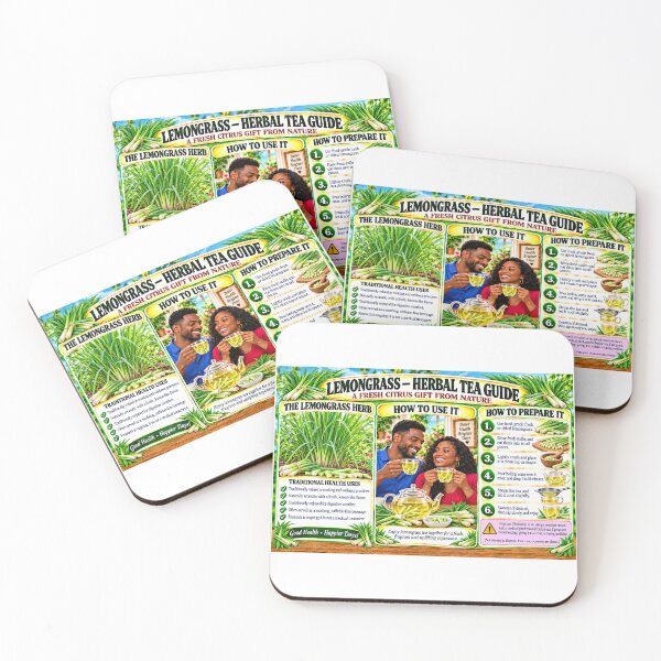 Item preview, Lemongrass Herbal Tea Preparation Guide designed and sold by New Wave Artworks & Odds &Ends.
