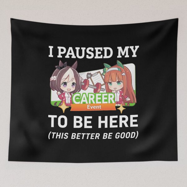 Item preview, Paused My Career Event Humor Race Girl  designed and sold by EMISHER.