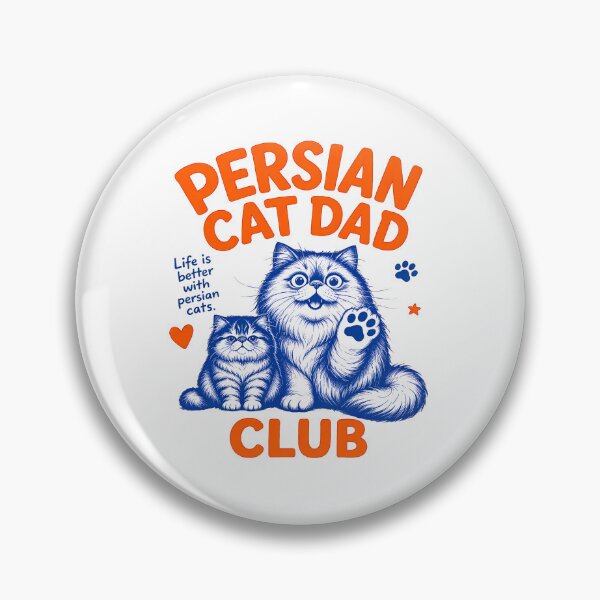 Item preview, Persian Cat Dad Club Fluffy Persian Kittens designed and sold by GiaoCalonas.