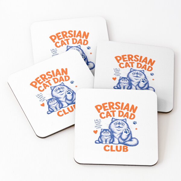 Item preview, Persian Cat Dad Club Fluffy Persian Kittens designed and sold by GiaoCalonas.