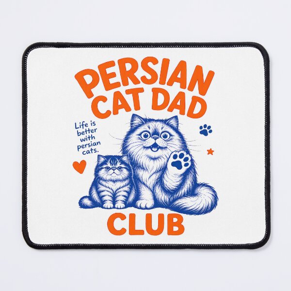 Item preview, Persian Cat Dad Club Fluffy Persian Kittens designed and sold by GiaoCalonas.