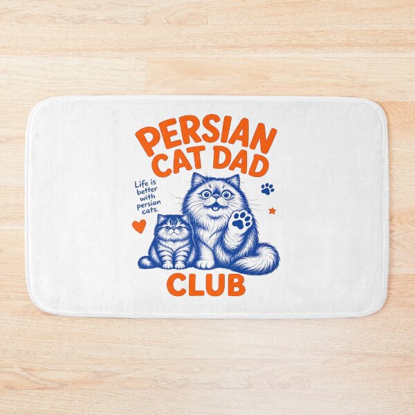 Item preview, Persian Cat Dad Club Fluffy Persian Kittens designed and sold by GiaoCalonas.