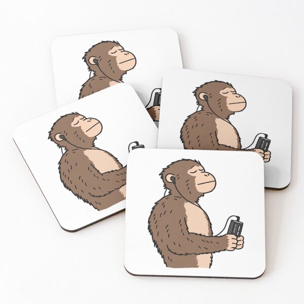 Item preview, Monkey Turning Up The Music designed and sold by MonkiFlipp.
