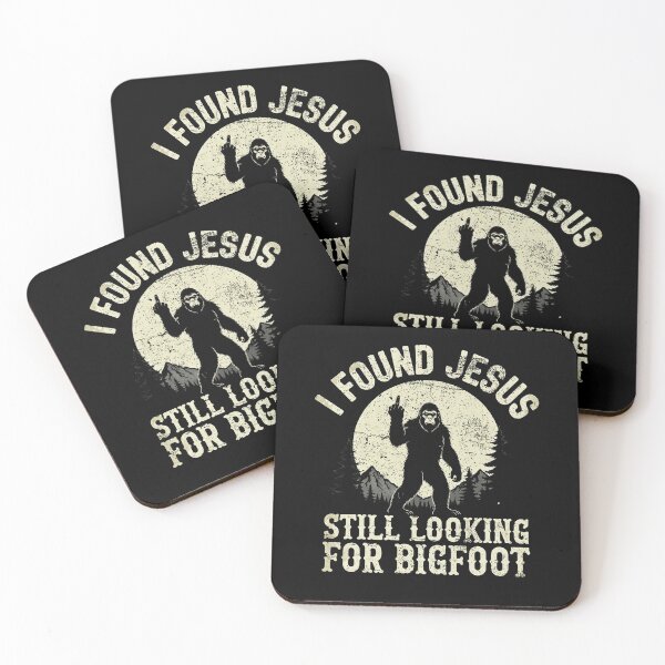 Item preview, Funny Bigfoot Still Looking For Sasquatch Sarcastic Meme Design designed and sold by SEINENGAPPI12.