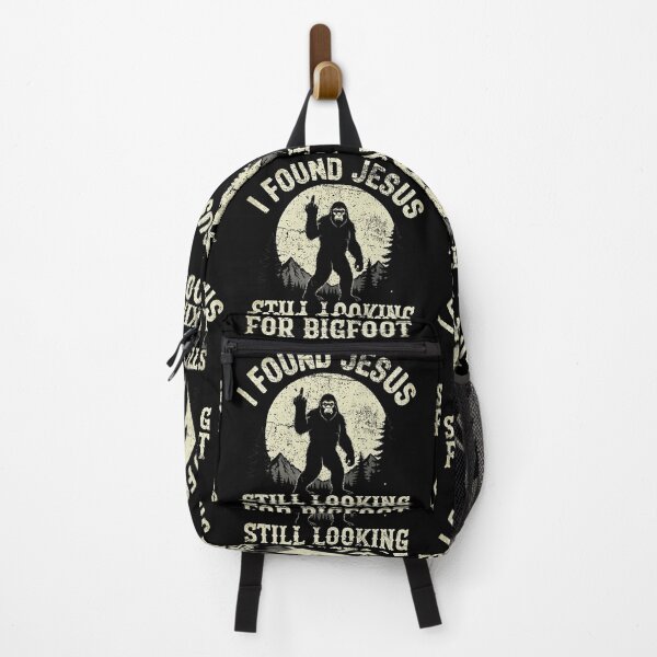 Item preview, Funny Bigfoot Still Looking For Sasquatch Sarcastic Meme Design designed and sold by SEINENGAPPI12.