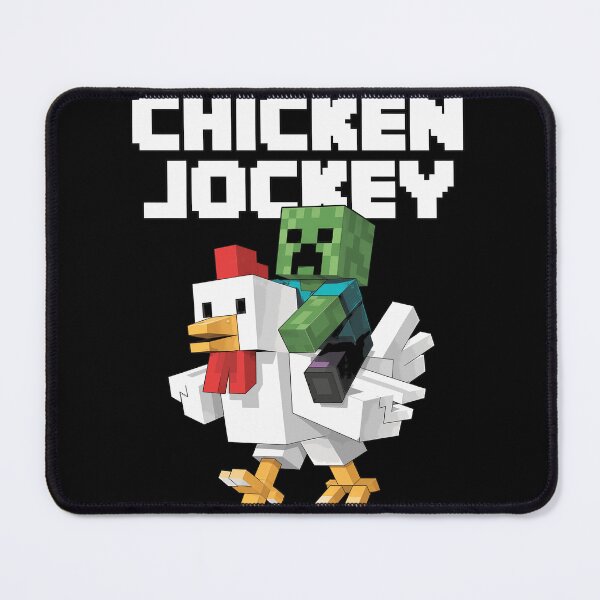 Item preview, Funny Pixel Art Chicken Jockey designed and sold by ThomasPri34759.
