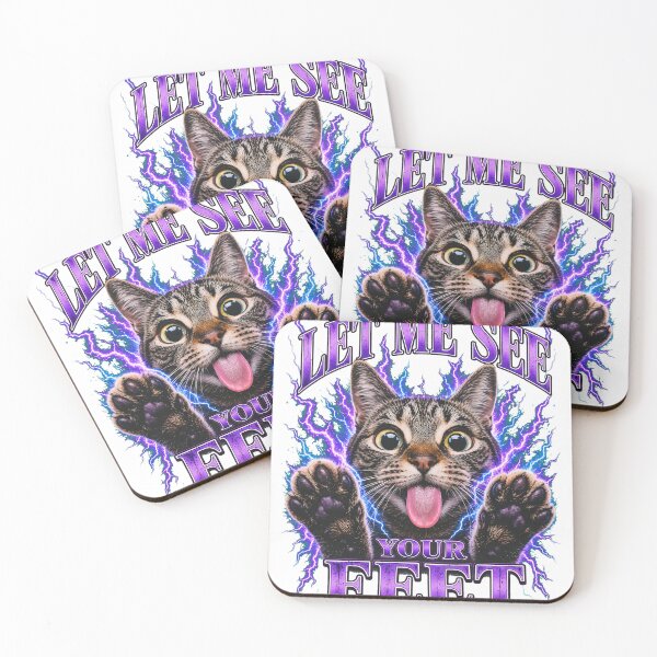 Item preview, Electric Cat Demands To See Your Feet Art designed and sold by EMISHER.