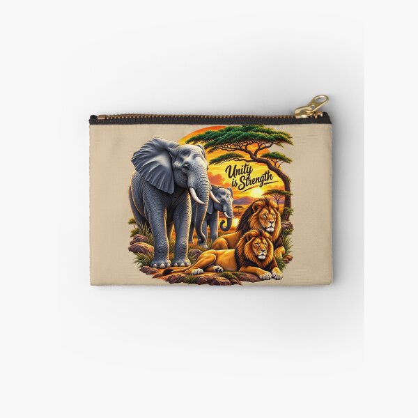 Item preview, Unity in the Wild: Majestic African Wildlife at Sunset designed and sold by 'VARI'.