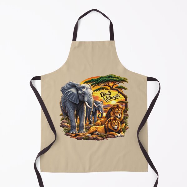 Item preview, Unity in the Wild: Majestic African Wildlife at Sunset designed and sold by 'VARI'.