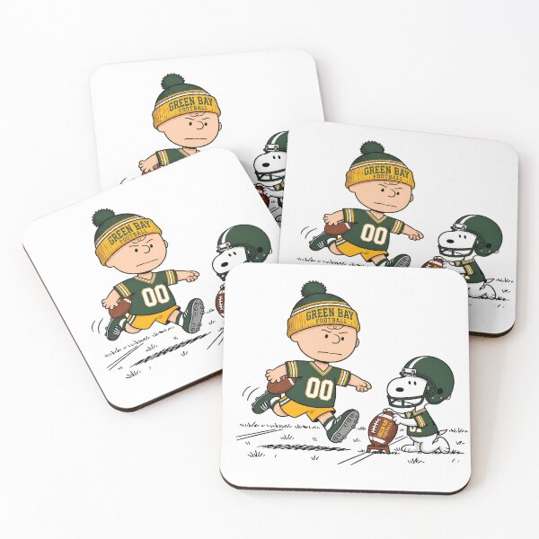 Item preview, Peanuts Charlie Brown Snoopy Football Green Bay designed and sold by TigerCalvin.