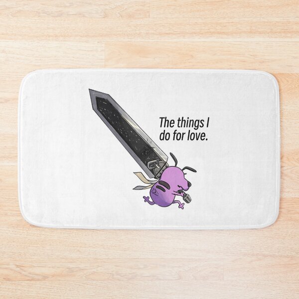 Item preview, Courage The Berserker - The Things I Do For Love designed and sold by WakWakDesigns.