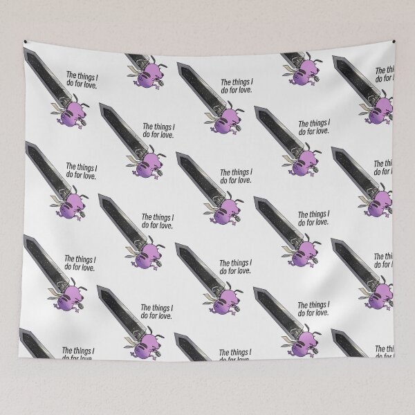 Item preview, Courage The Berserker - The Things I Do For Love designed and sold by WakWakDesigns.