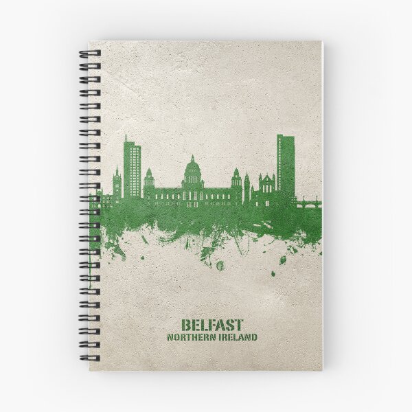Item preview, Belfast Northern Ireland Skyline designed and sold by ArtPrints.
