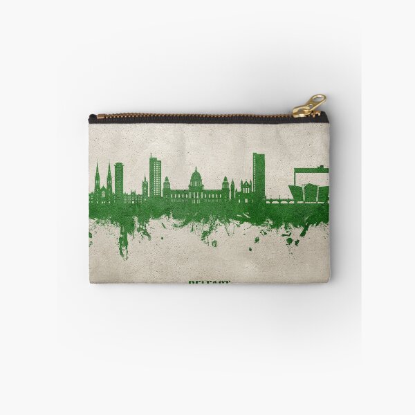 Item preview, Belfast Northern Ireland Skyline designed and sold by ArtPrints.