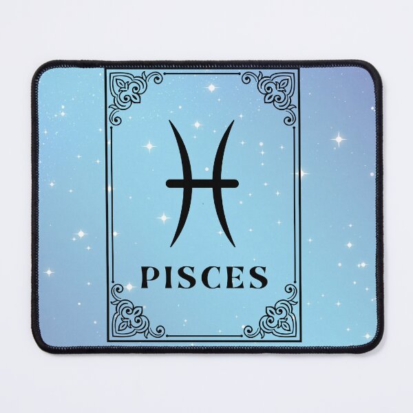 Item preview, Mystical Pisces Zodiac Sign Celestial Astrology Design designed and sold by S-and-W-4ever.