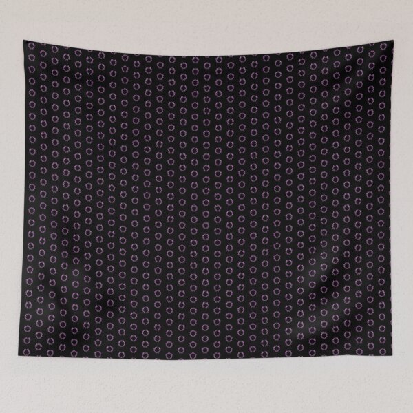 Item preview, Violet Vintage Holly Wreath Christmas Design designed and sold by pattern-archive.