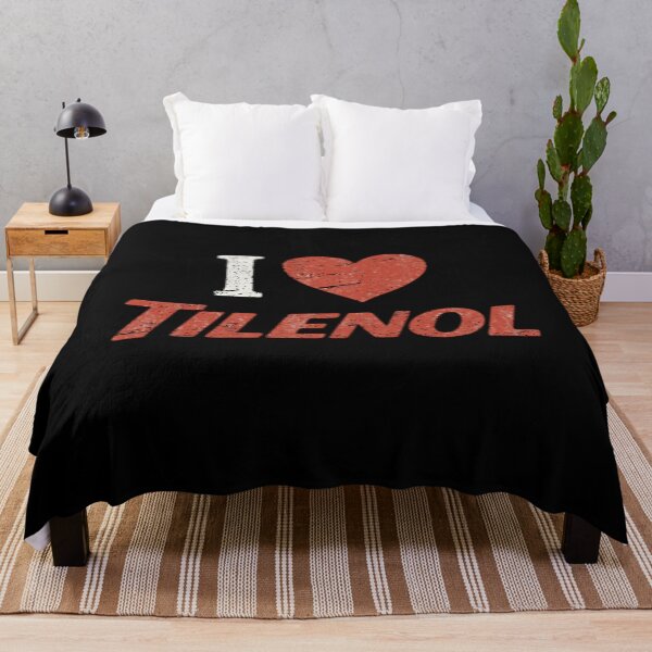 Item preview, I Heart Tilenol Funny Painkiller Meme Sarcastic Retro Design designed and sold by SEINENGAPPI12.
