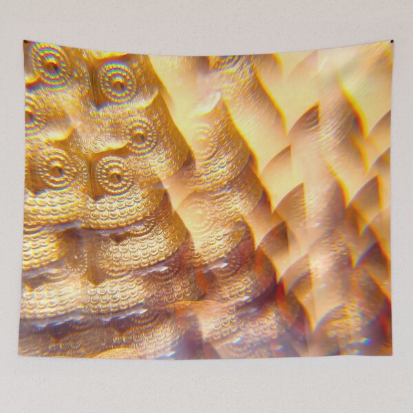 Item preview, Golden Owl: Wealth Hoot & Prismatic Abundance designed and sold by ElionSolis.