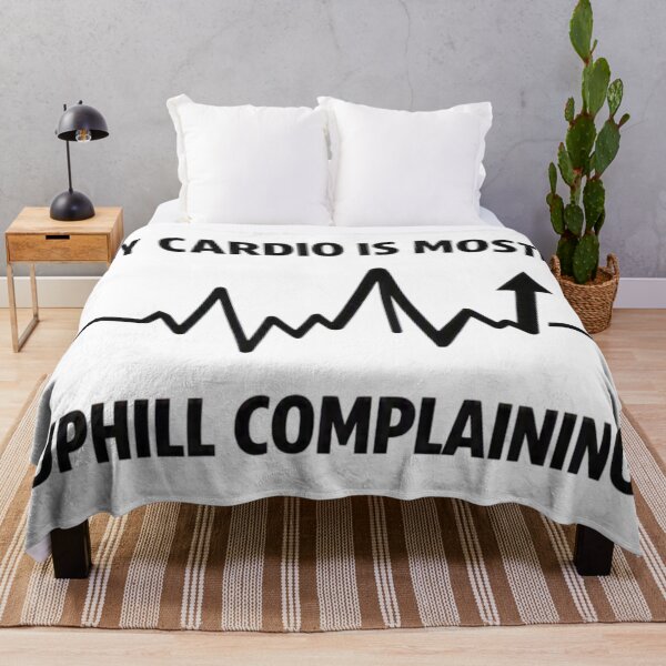 Item preview, My Cardio Is Mostly Uphill Complaining designed and sold by GabeMountainArt.