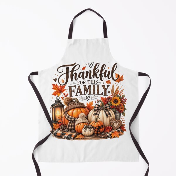 Item preview, Thankful for This Family Thanksgiving Fall Design designed and sold by Gapanaart.