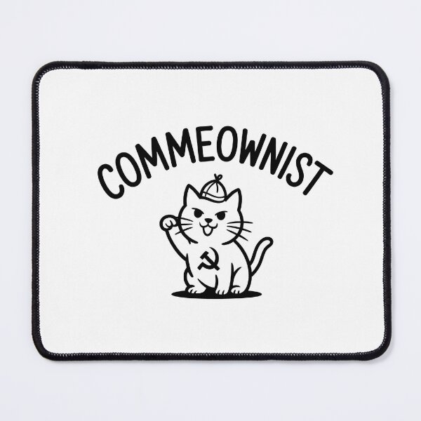 Item preview, Commeownist — Funny Communist Cat Pun Design designed and sold by LoFizzy.