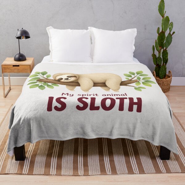Item preview, My Spirit Animal Is Sloth designed and sold by TshirtsOnline-.