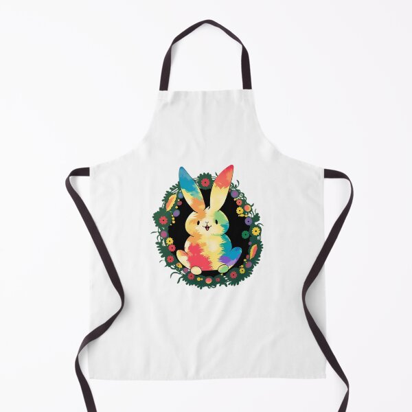 Artikelvorschau, Niedlicher Hase, buntes Osterei, Blumen, lustiger Hase, Ostern entworfen und verkauft von glorianadrew.