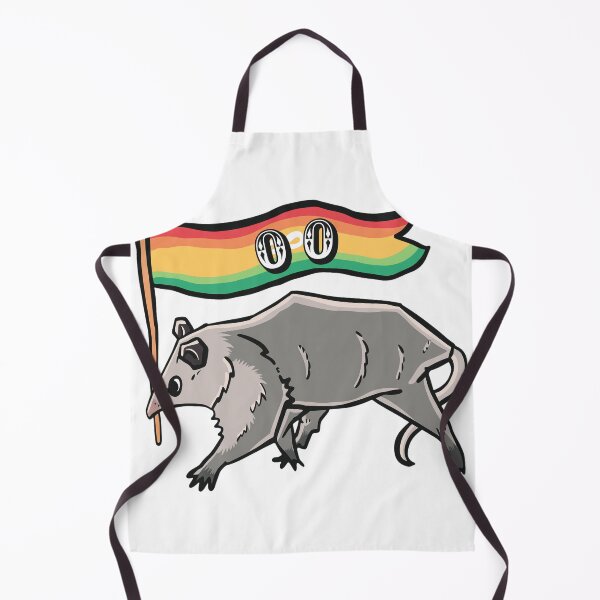 Item preview, Opossum Holding Infinity Rainbow Banner designed and sold by KAMILANDOVAL.