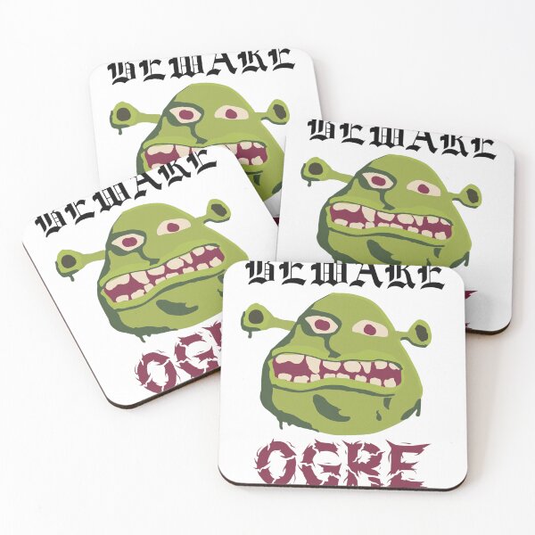 Item preview, Beware Ogre Distorted Cartoon Horror Face designed and sold by KAMILANDOVAL.