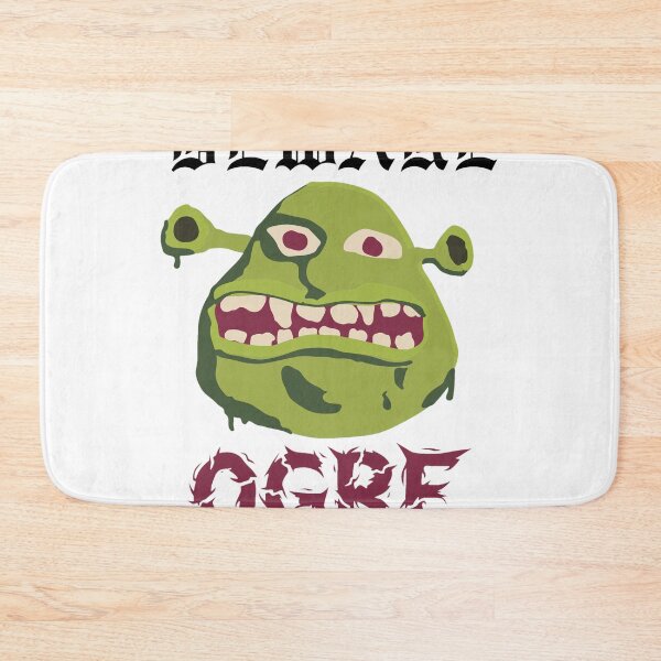 Item preview, Beware Ogre Distorted Cartoon Horror Face designed and sold by KAMILANDOVAL.
