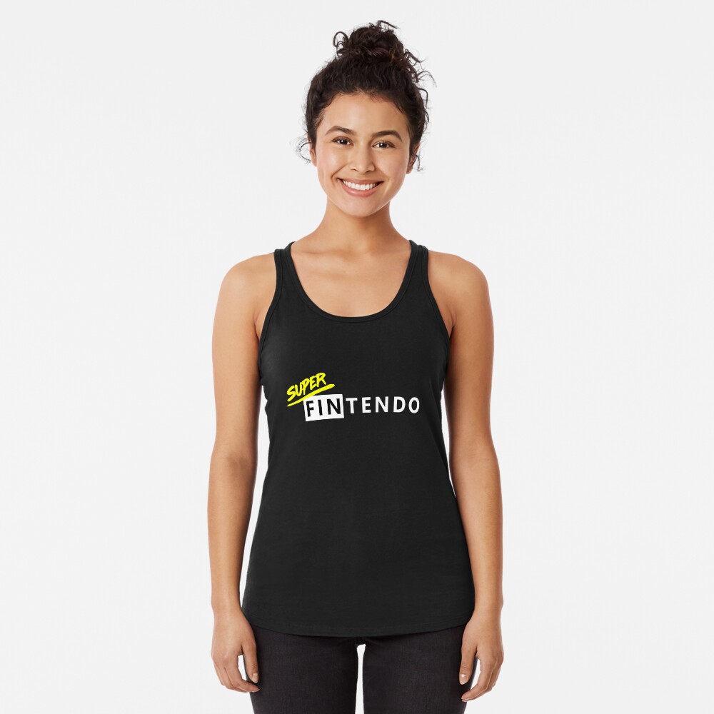 Item preview, Racerback Tank Top designed and sold by Fintendo.