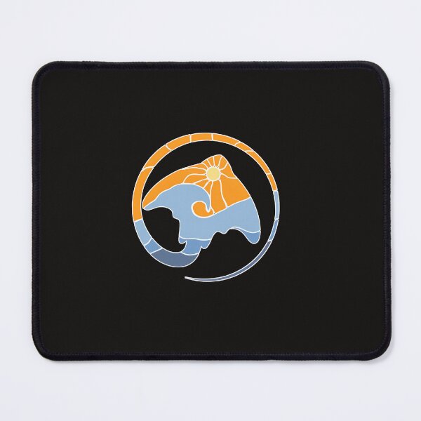 Item preview, Sunset Ocean Waves Emblem designed and sold by mcconnlllobato.
