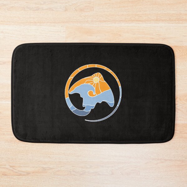 Item preview, Sunset Ocean Waves Emblem designed and sold by mcconnlllobato.