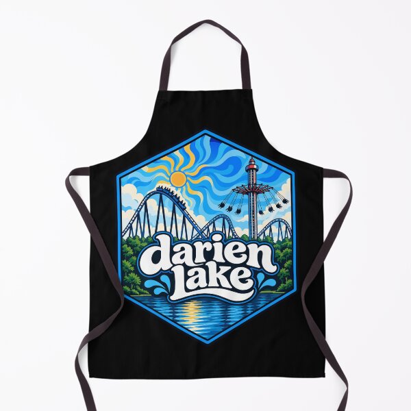 Item preview, Darien Lake New York Travel Trippy designed and sold by TomFrontierArt.