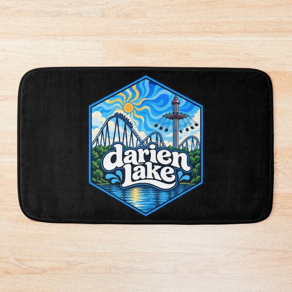 Item preview, Darien Lake New York Travel Trippy designed and sold by TomFrontierArt.