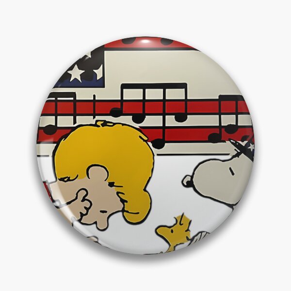 Artikelvorschau, Patriotisches Klavierspiel Snoopy Schroeder entworfen und verkauft von print lovers.