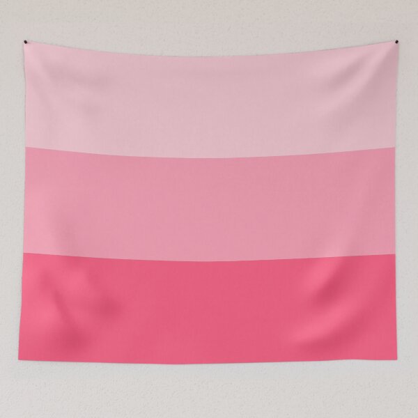 Item preview, Minimalist Monochromatic Hot Pink and Pastel Pink Gradient Color Block designed and sold by pluielegere.
