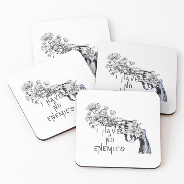 Item preview, I Have No Enemies  designed and sold by WakWakDesigns.