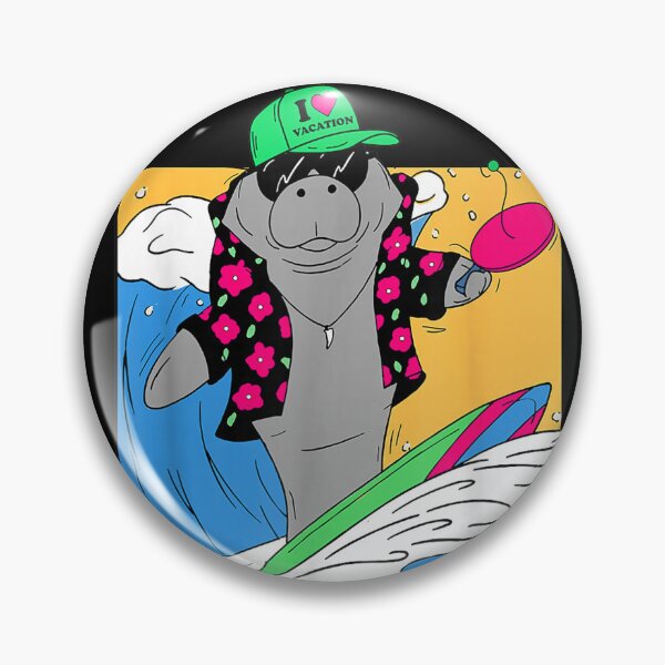 Item preview, GTA Manatee Surfing Leonida I Love Vacation Jason Outfit designed and sold by Ignorantarrive.