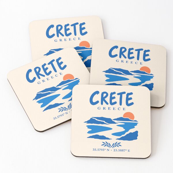 Item preview, Crete Greece Balos Lagoon Minimalist Travel Art designed and sold by MavtM.