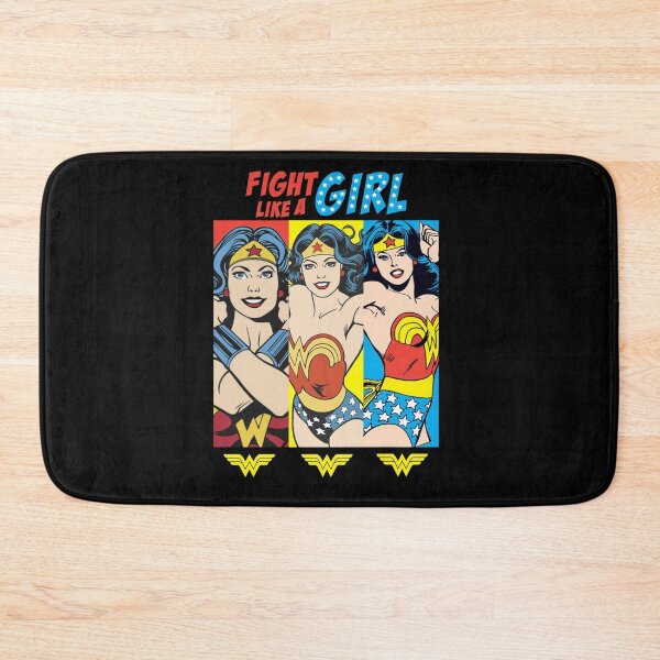 Item preview, Fight Like A Girl - Wonder Woman Retro Pop Art designed and sold by Bomebomst.