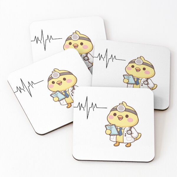 Item preview, Cute Duck Doctor Cartoon designed and sold by RAJASWARSTORE.