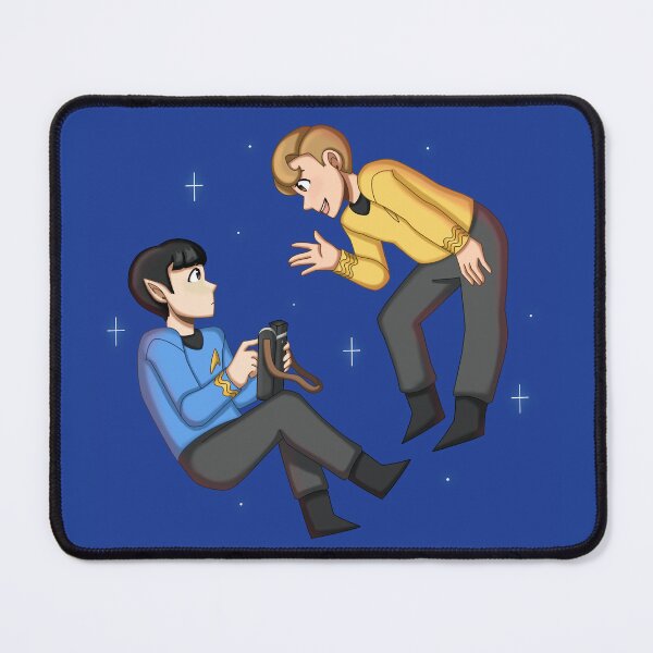 Item preview, Kirk and Spock designed and sold by MapleSyrupyArt.