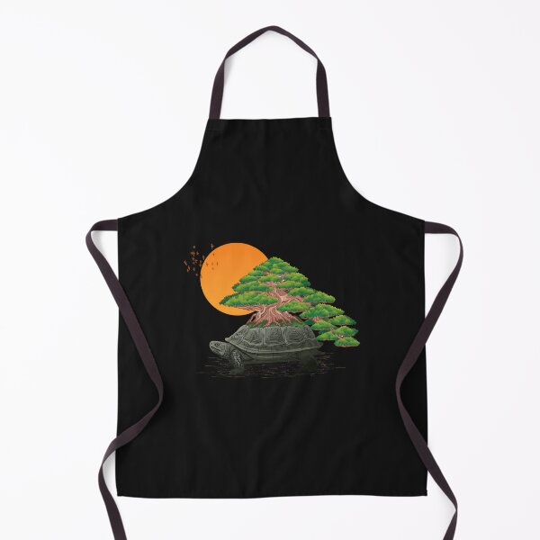 Item preview, Turtle Bonsai Sun Flock Birds Zen Nature Art designed and sold by YarningsandYear.