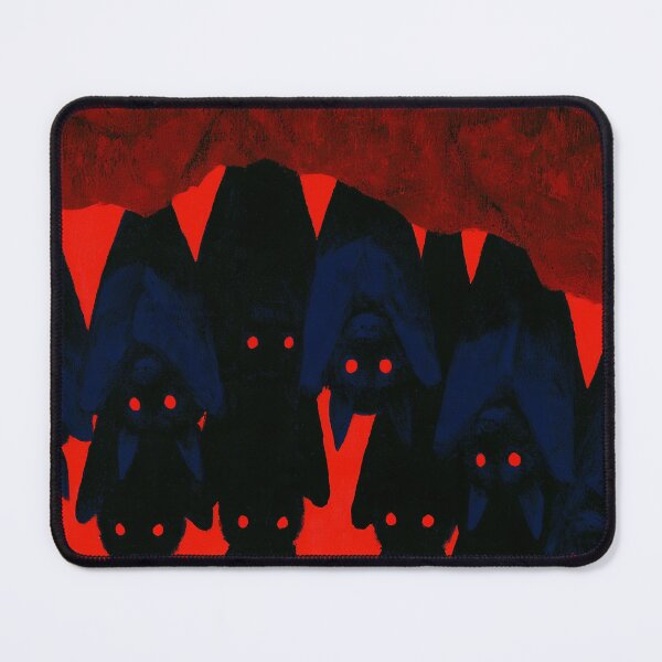 Item preview, Hanging Bat Colony Cave Roost Gothic Halloween Bat Art designed and sold by LivingTwice.